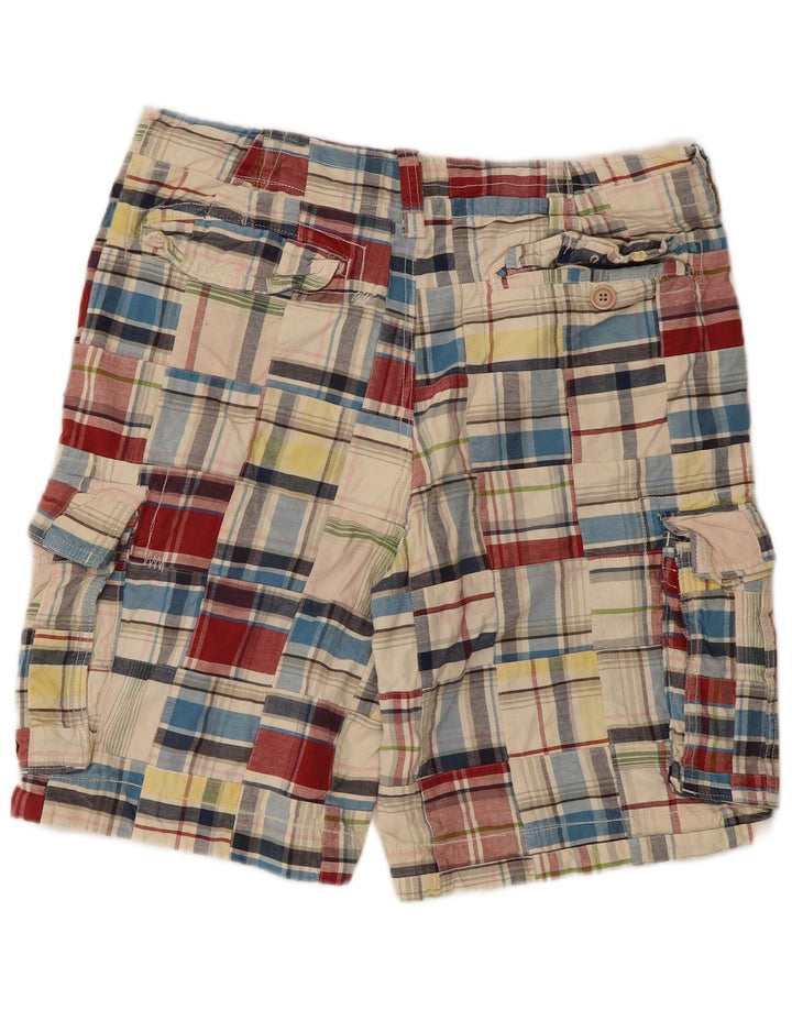 Playlife Herre Cargo Shorts IT 50 Large W36 Flerfarvet ternet bomuld