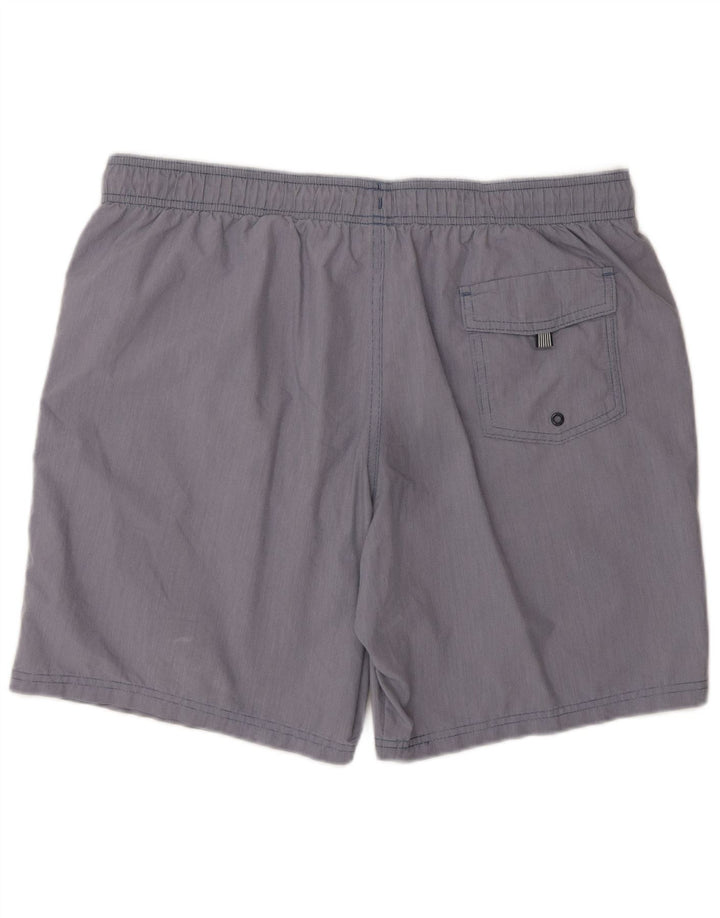 Marks & Spencer Badeshorts til mænd store blå bomuld