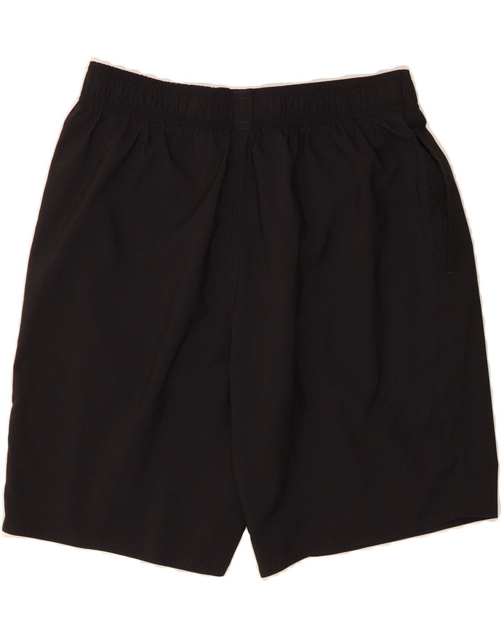 ADIDAS Mens Graphic Sport Shorts Medium  Black Polyester Vintage Adidas and Second-Hand Adidas from Messina Hembry 