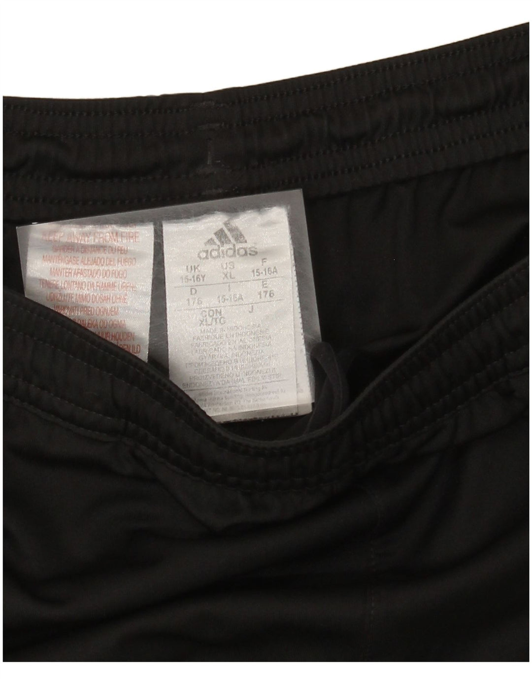 Adidas Boys Sports Shorts 15-16 år Sort polyester