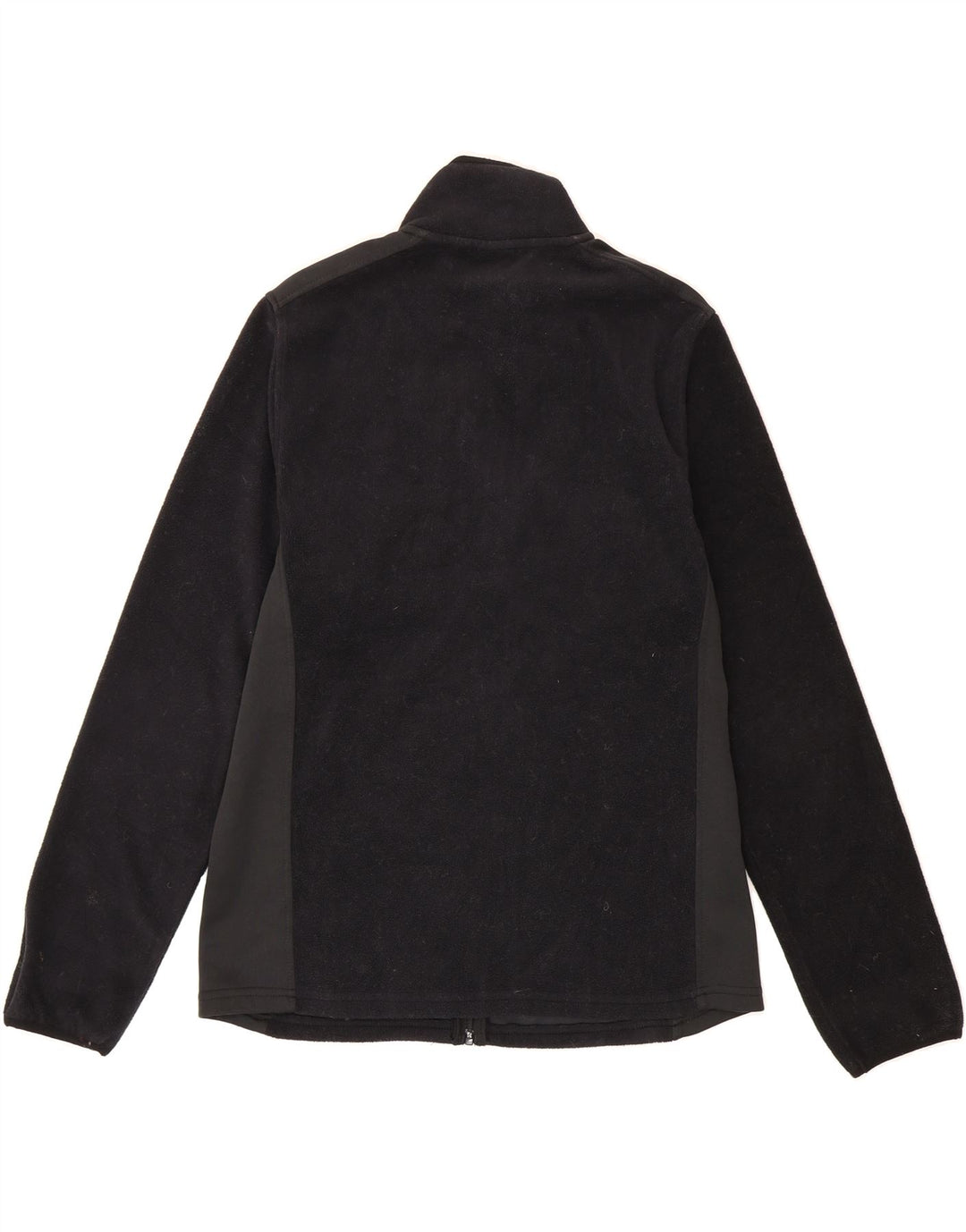 STARTER Mens Fleece Jacket UK 38 Medium Black Colourblock Polyester Vintage Starter and Second-Hand Starter from Messina Hembry 