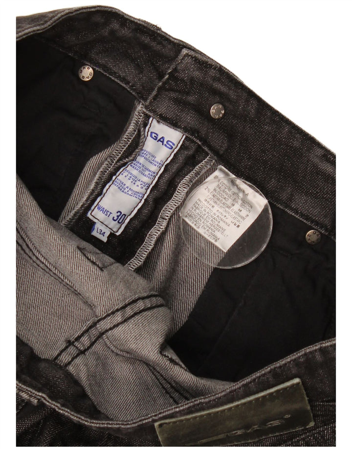 Gas Straight Jeans til kvinder W30 L30 Grå Bomuld