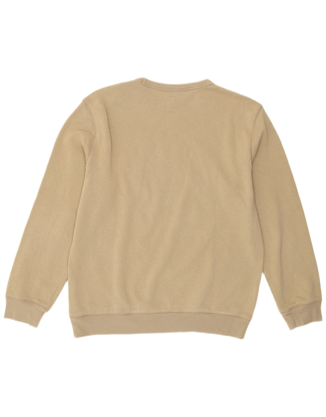Gap Herre Grafisk Sweatshirt Jumper Medium Beige Bomuld