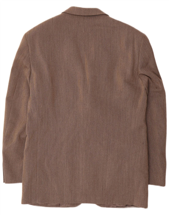 Kenzo Herre 3-knaps blazerjakke IT 50 Stor brun uld