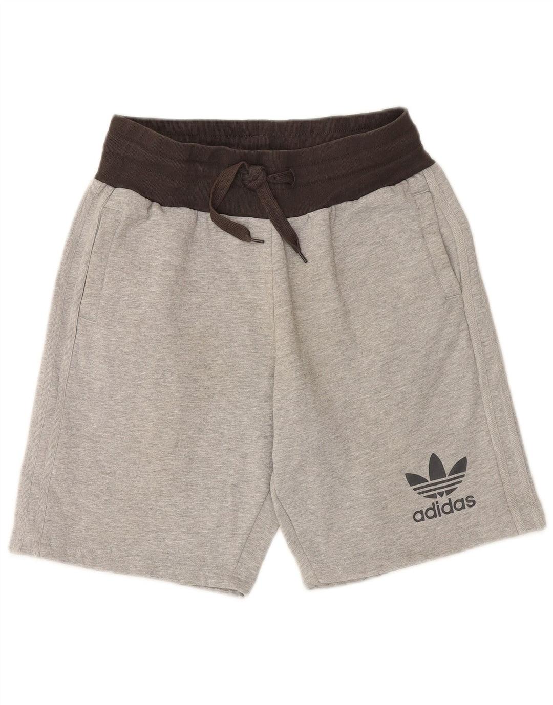 ADIDAS Sportshorts til mænd mellemgrå Colourblock Bomuld