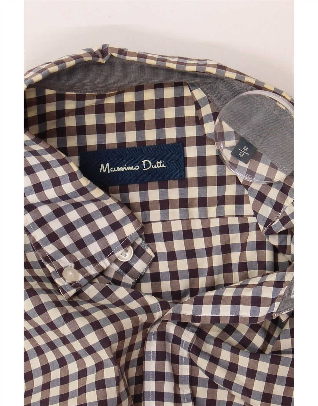 Massimo Dutti Herreskjorte Medium Brun Gingham