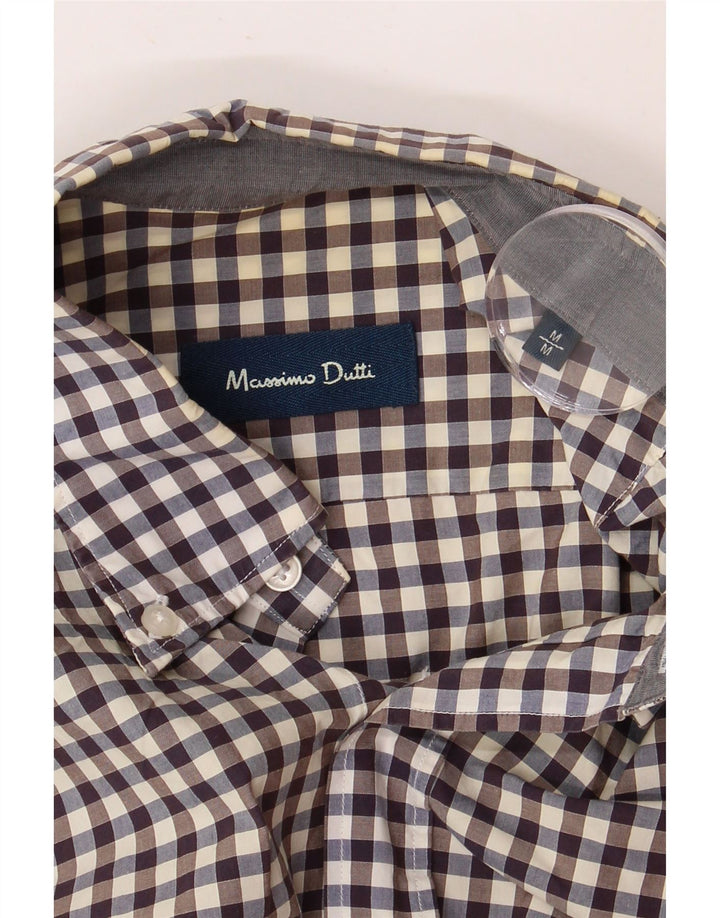 Massimo Dutti Herreskjorte Medium Brun Gingham