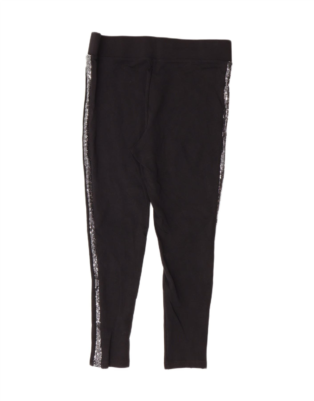 MARKS & SPENCER Womens Leggings UK 16 Large Black Viscose Vintage Marks & Spencer and Second-Hand Marks & Spencer from Messina Hembry 