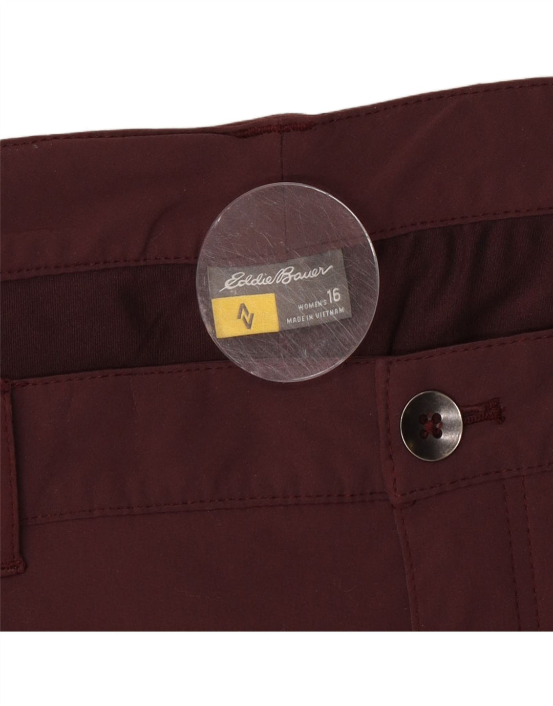 EDDIE BAUER Womens Skort US 16 2XL Maroon Nylon Vintage Eddie Bauer and Second-Hand Eddie Bauer from Messina Hembry 