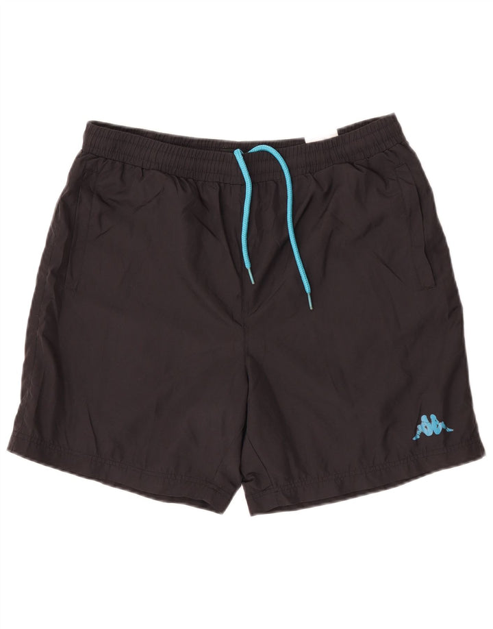 Kappa Sportshorts til mænd Stor sort polyester