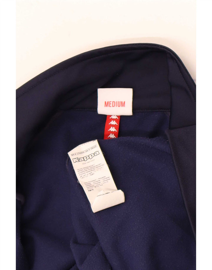 Kappa Herre grafisk træningsdragt Topjakke Medium Navy Blue Colourblock
