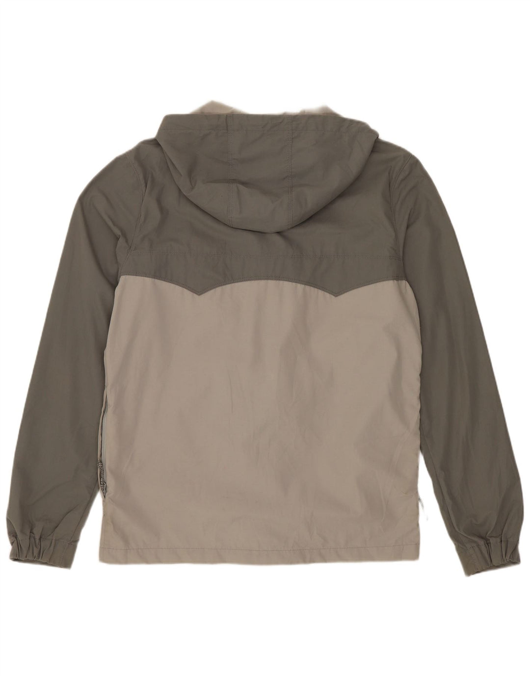 Levi's Regnjakke med hætte til mænd UK 38 Medium Green Colourblock Polyester