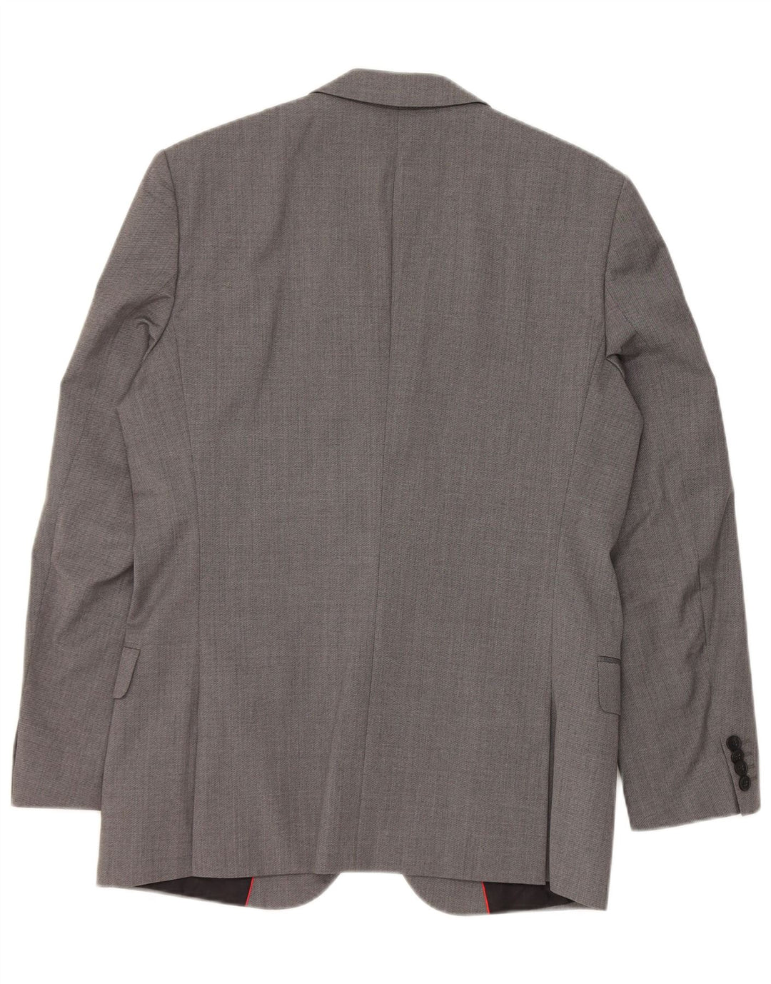 Hugo Boss Herre 2-knaps blazerjakke EU 48 Medium Grey Virgin Wool