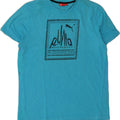 PUMA Mens Graphic T-Shirt Top Large Blue Cotton Vintage Puma and Second-Hand Puma from Messina Hembry 