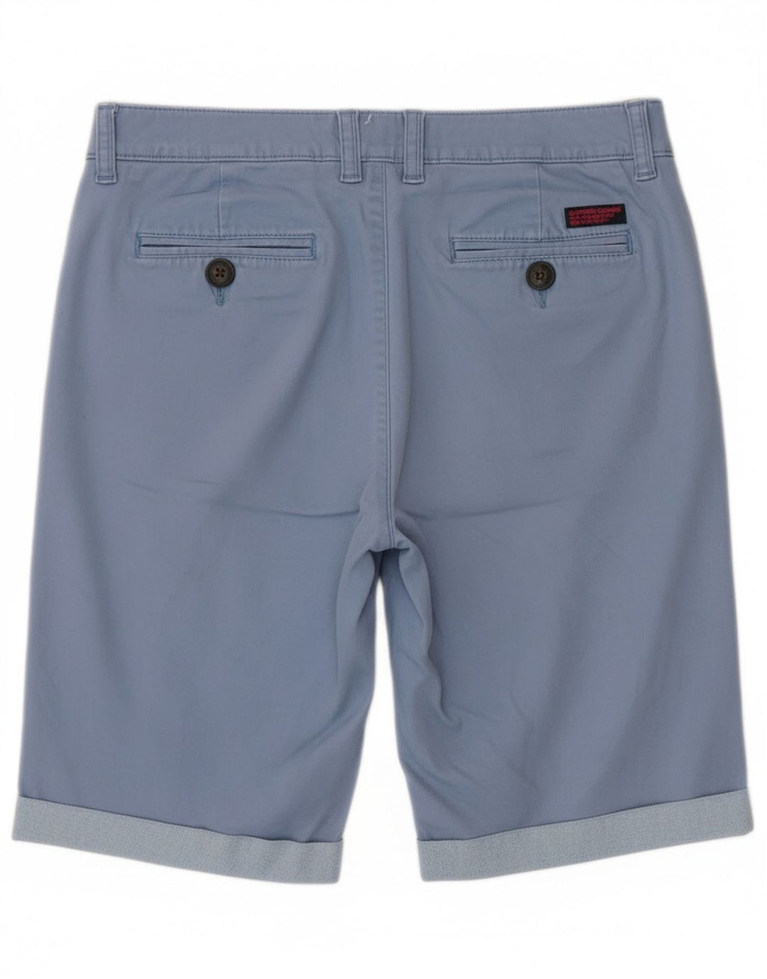 Superdry Chino Shorts til mænd XS W30 Blå Bomuld