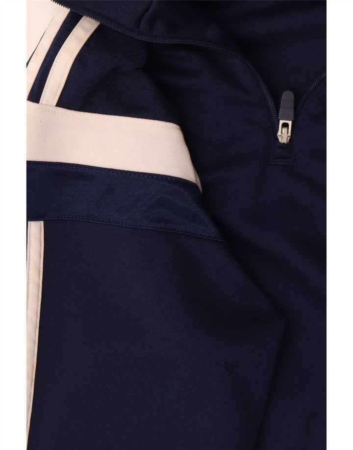 Adidas Herre Climacool Pullover Træningsdragt Top Small Navy Blue Colourblock