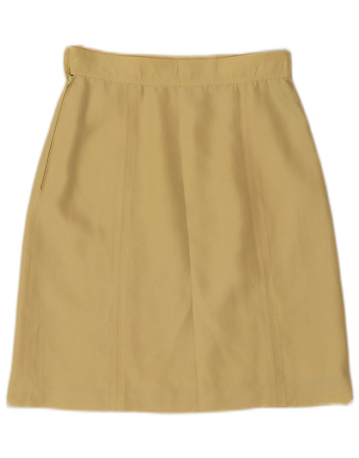 Vintage lige nederdel til kvinder W26 lille gul