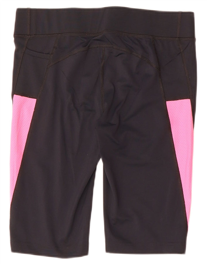 FILA sportsshorts til kvinder UK 10 Small Black Colourblock Polyester