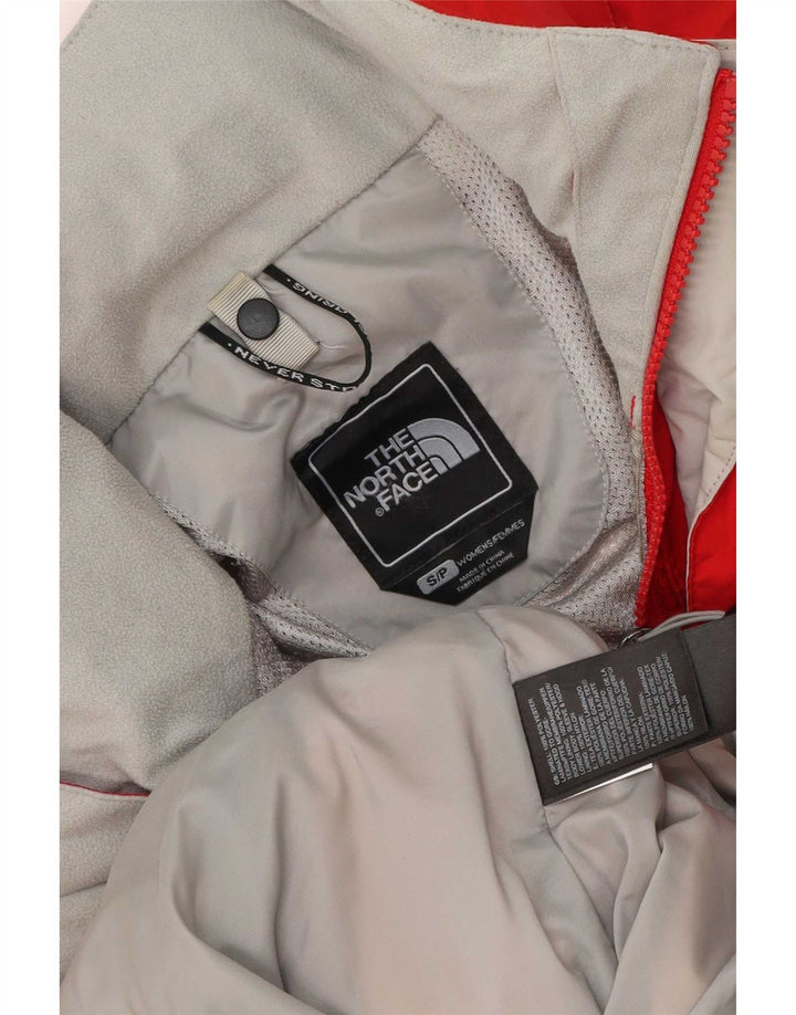 The North Face Dame Hætte Oversized regnjakke UK 10 Lille Rød