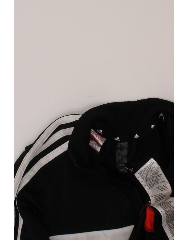 Adidas Træningsdragt Topjakke til drenge 9-10 år Sort Colourblock Polyester