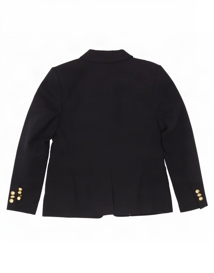 Marks & Spencer Dame Skræddersyet Fit Blazer Jacket UK 14 Medium Navy Blue