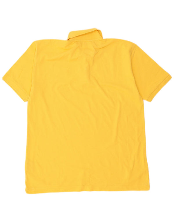Kappa herre poloshirt XL gul bomuld