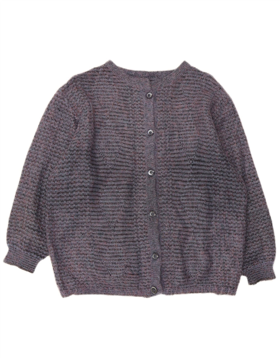 Vintage dame cardigan sweater UK 16 Large Blue