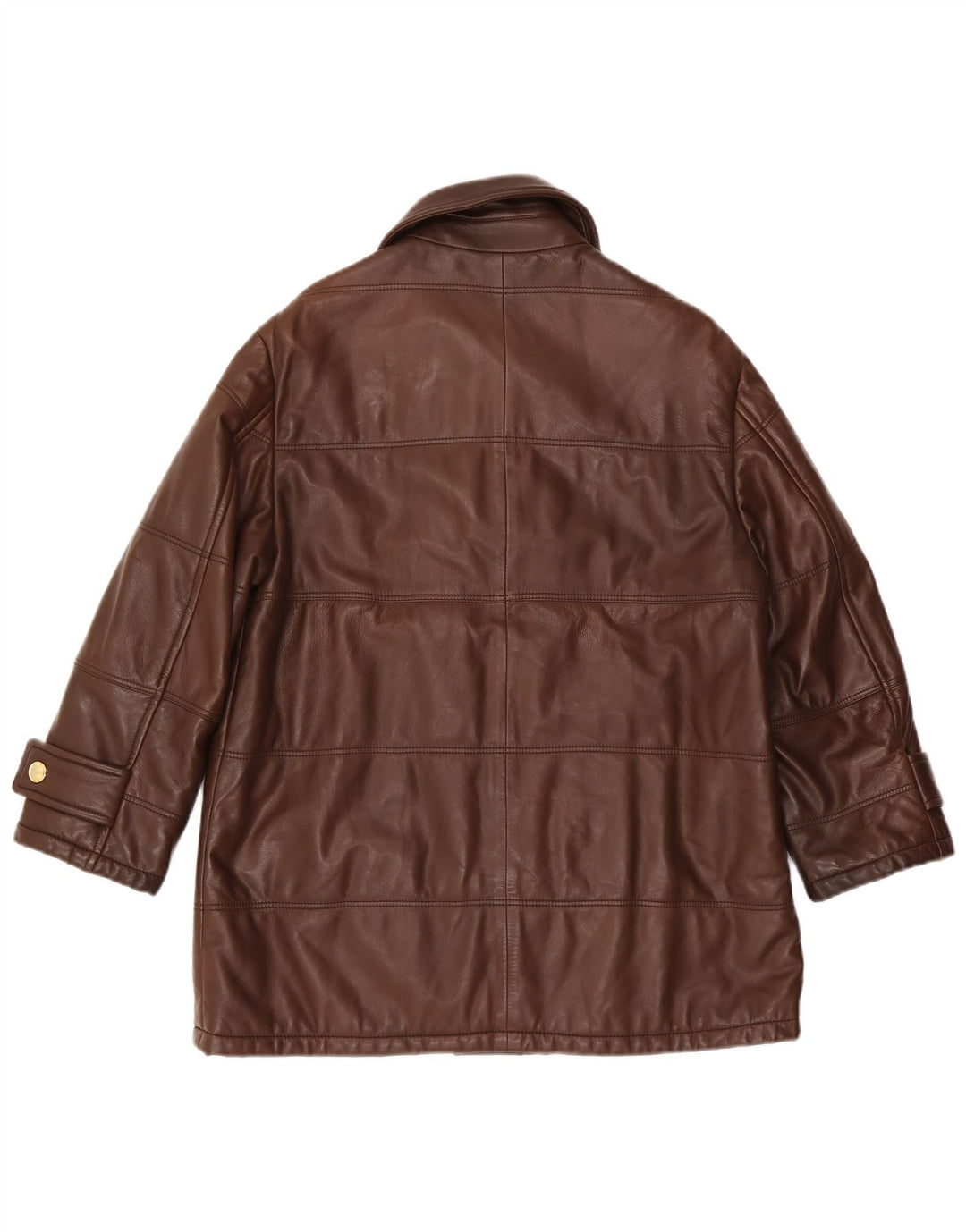 Vintage læderjakke til kvinder IT 42 Medium Brun