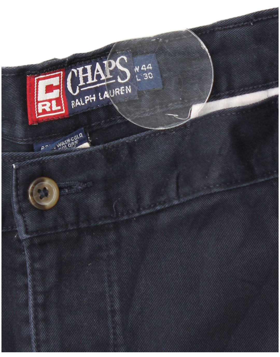CHAPS Herre Pegged Chino Bukser W44 L30 Marineblå Bomuld