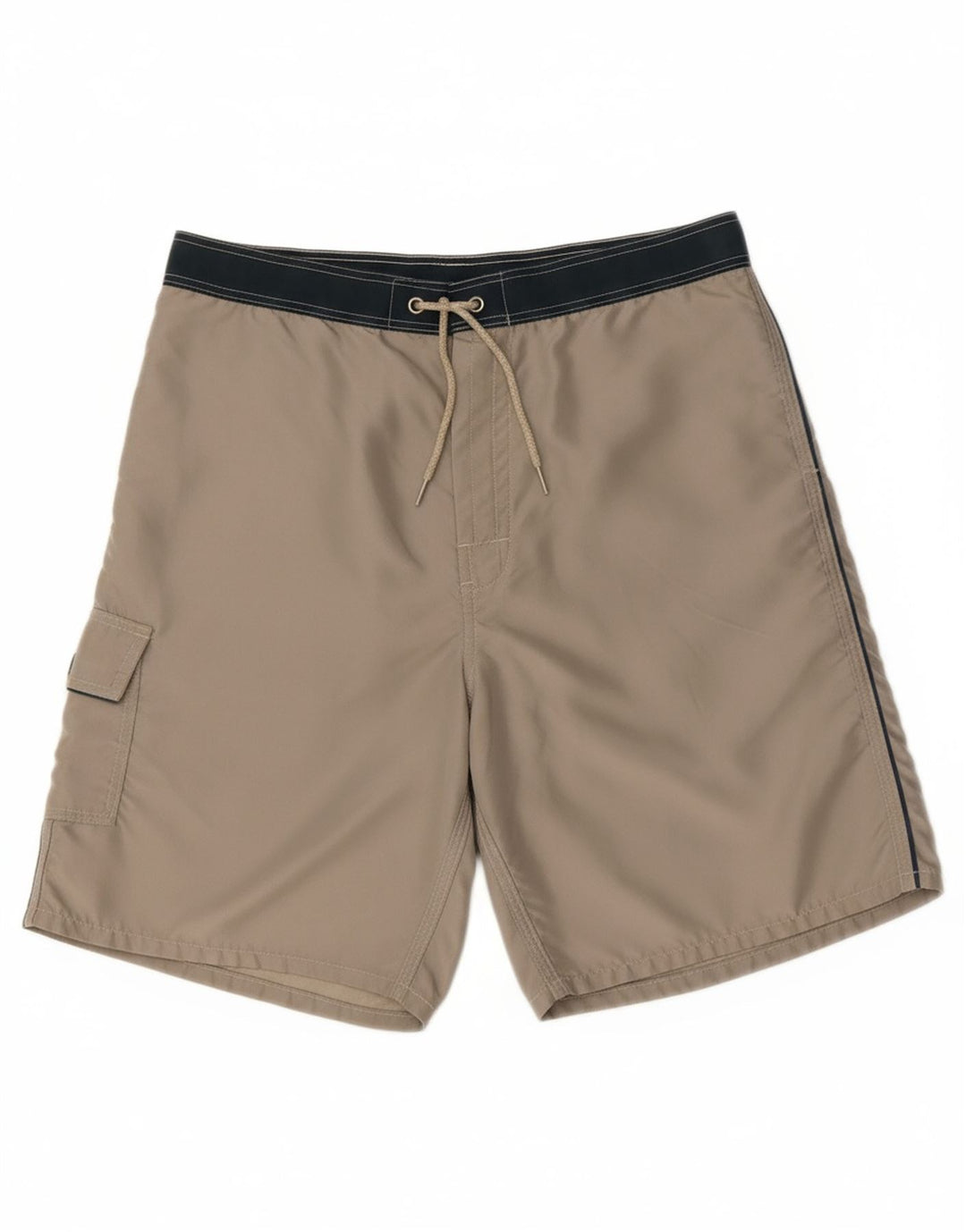 SUNDEK Mens Swimming Shorts Medium Beige Nylon