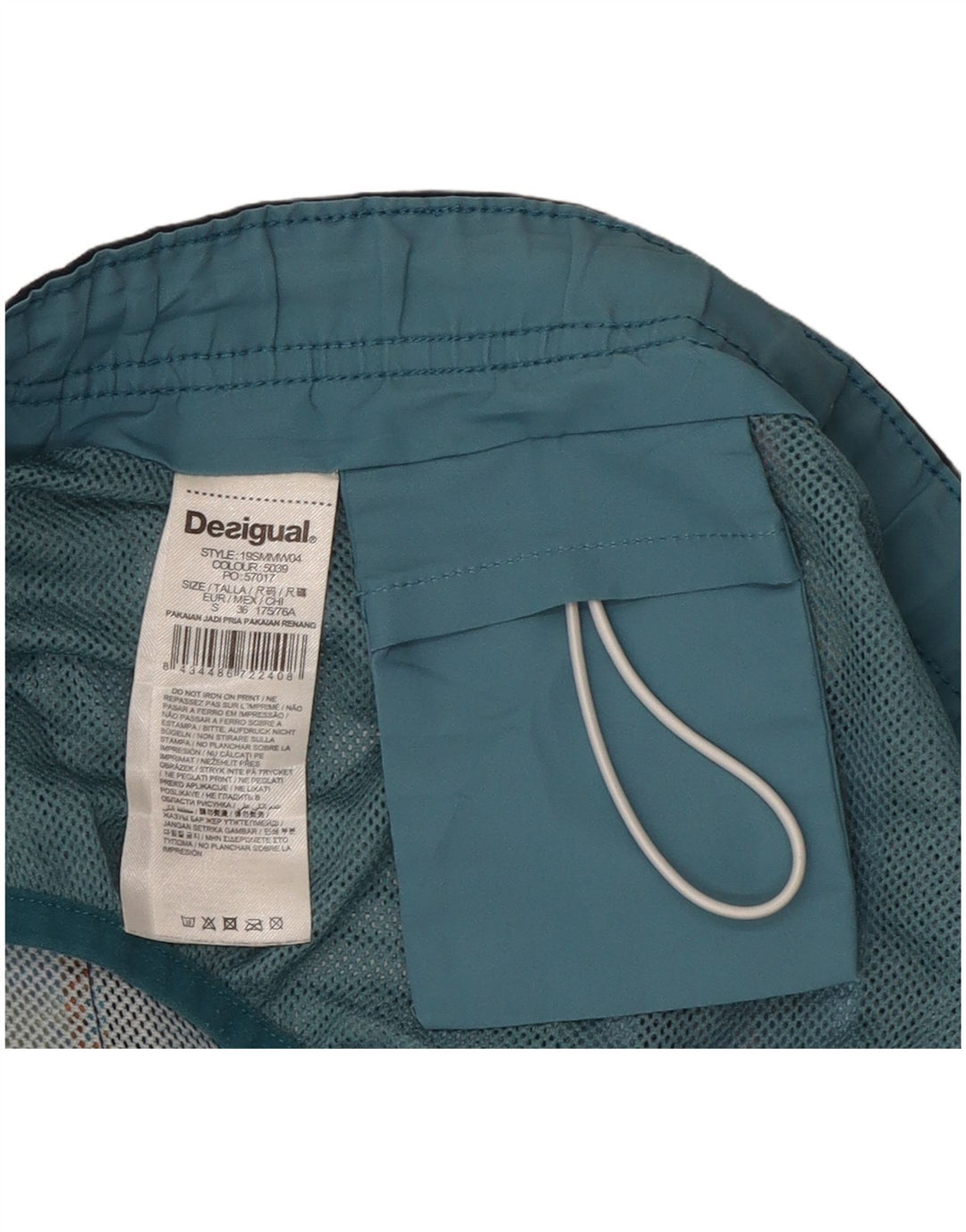 Desigual Badeshorts til mænd Små flerfarvede blomsterpolyester