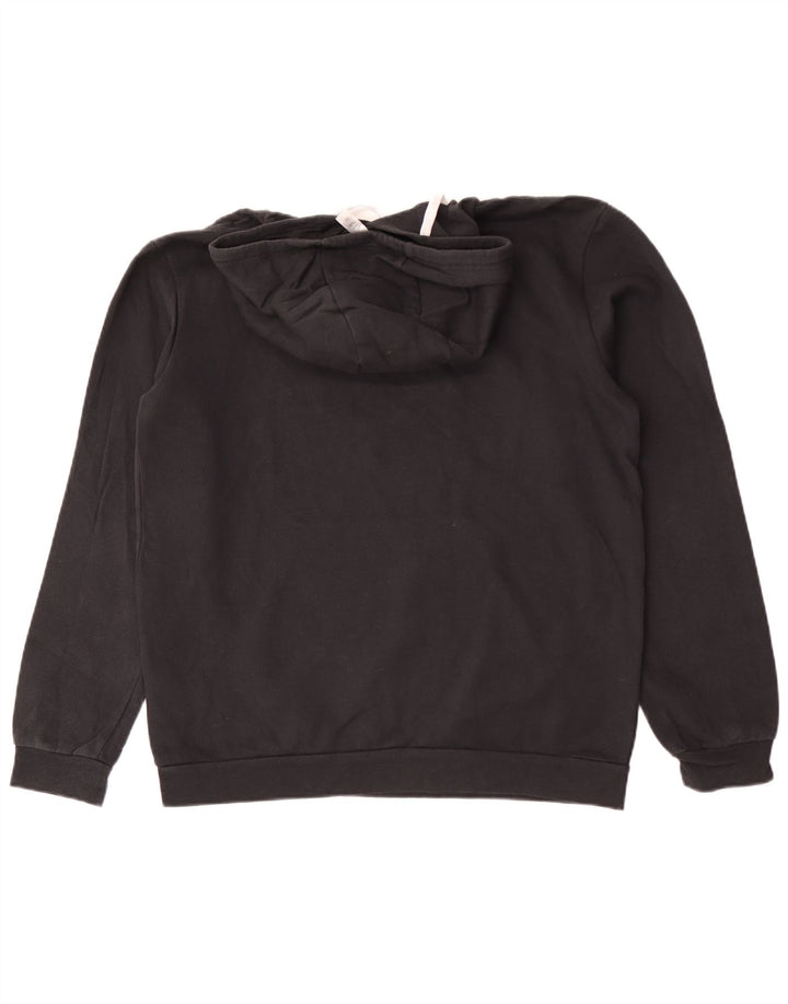 Adidas Herre hættetrøje Jumper Medium Sort Bomuld