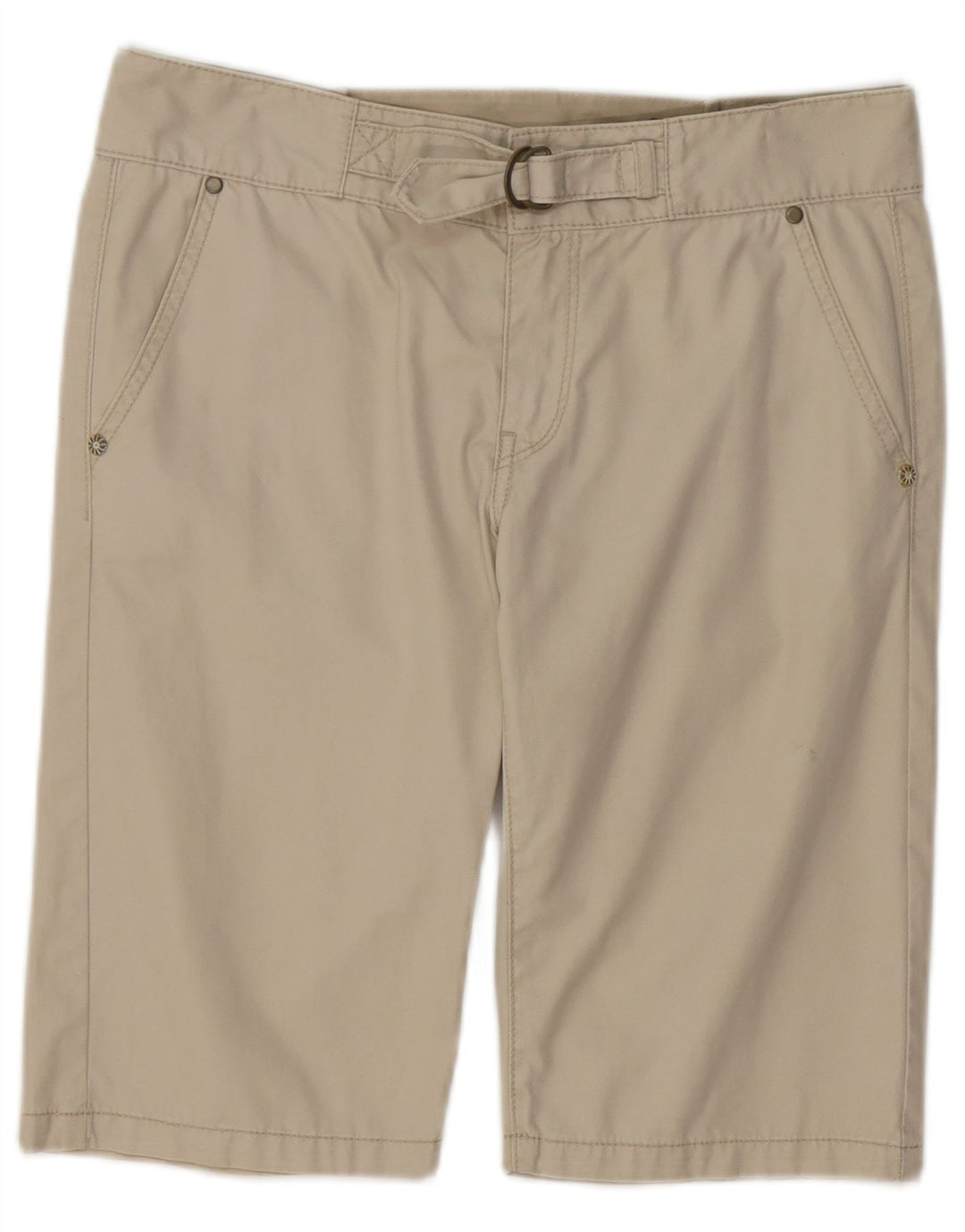 Replay Dame Chino Shorts W28 Medium Beige Bomuld