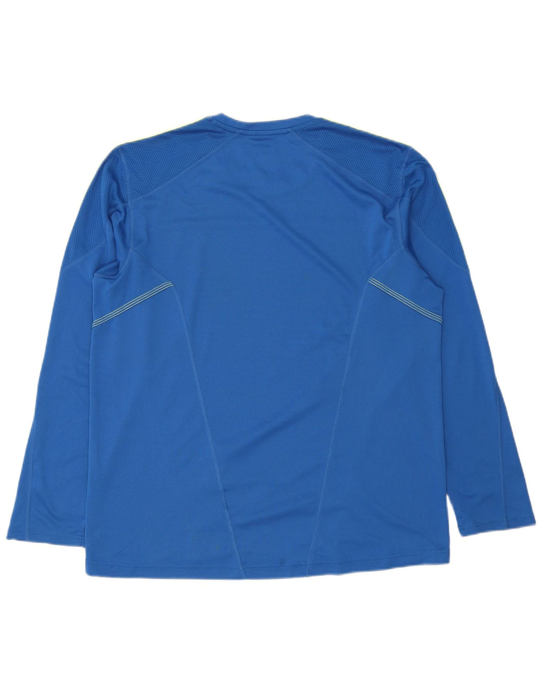 Adidas Herre Top Langærmet XL Blå Polyester
