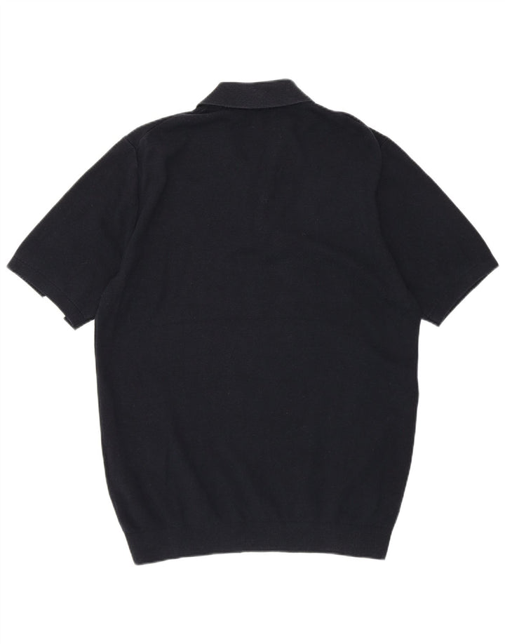 Reiss Poloshirt til mænd Medium Marineblå Colourblock Bomuld