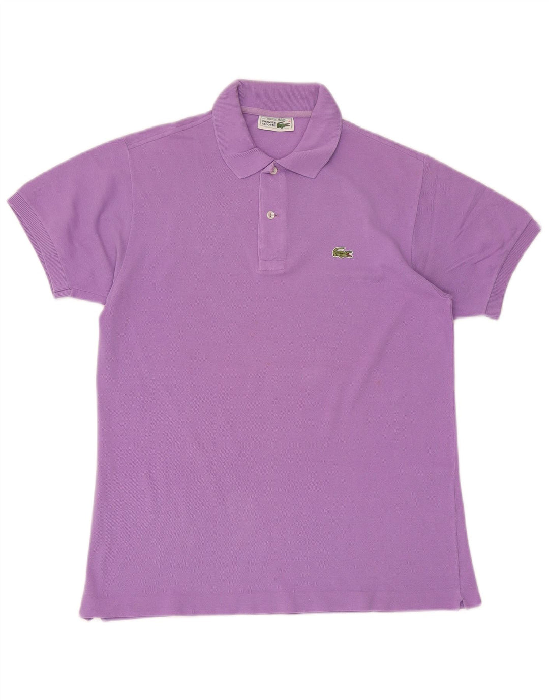 Lacoste herre poloskjorte medium lilla bomuld