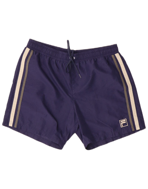 Fila Badeshorts til mænd mellem marineblå polyester