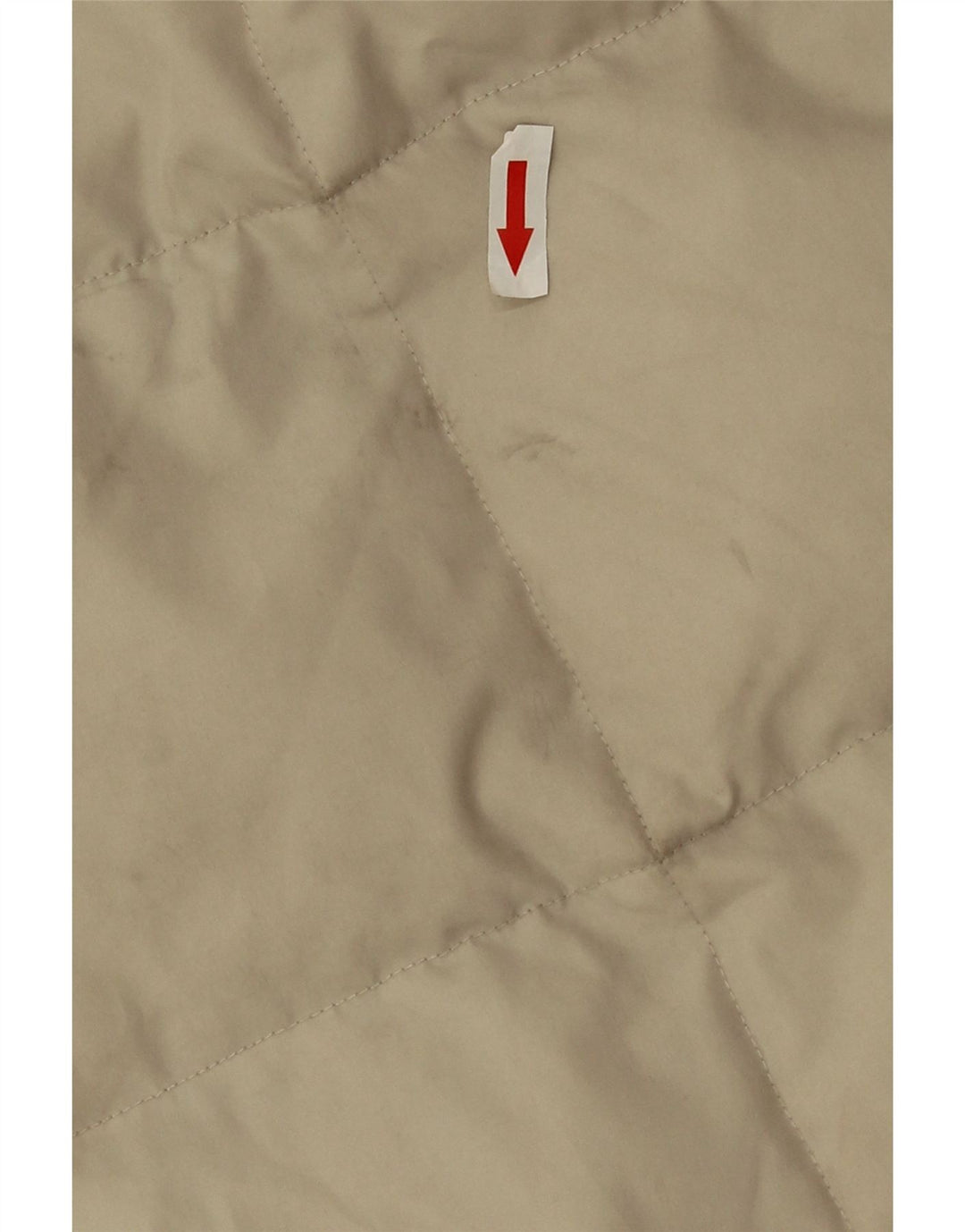 Sergio Tacchini Dame Hætte Polstret Frakke UK 20 2XL Beige