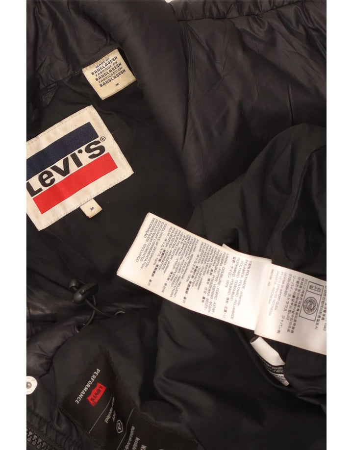 Levi's Polstret Herrejakke UK 38 Medium Sort Polyamid