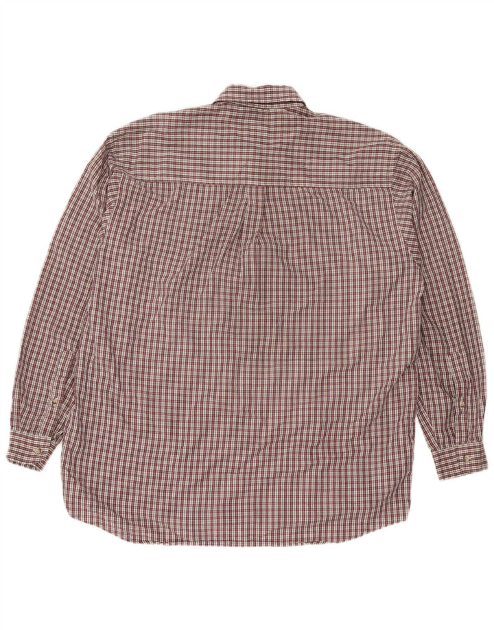 Rohan Herre Flanelskjorte Stor rødternet polyester
