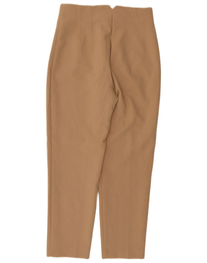 Zara Koniske Chinobukser til kvinder Medium W28 L26 Beige Polyester