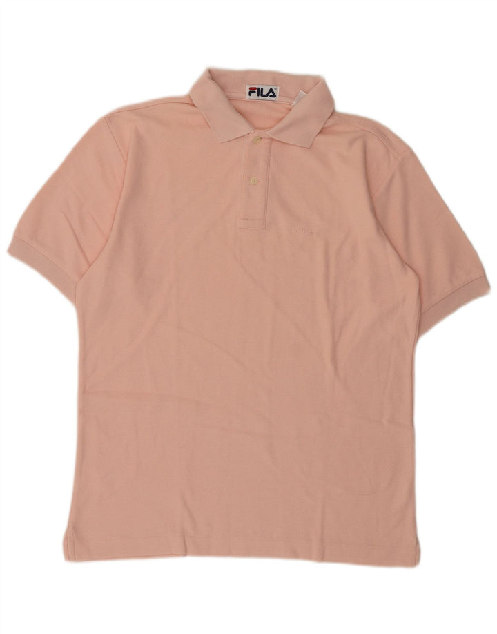 Fila Polo Shirt til mænd IT 46 Lille Pink Bomuld