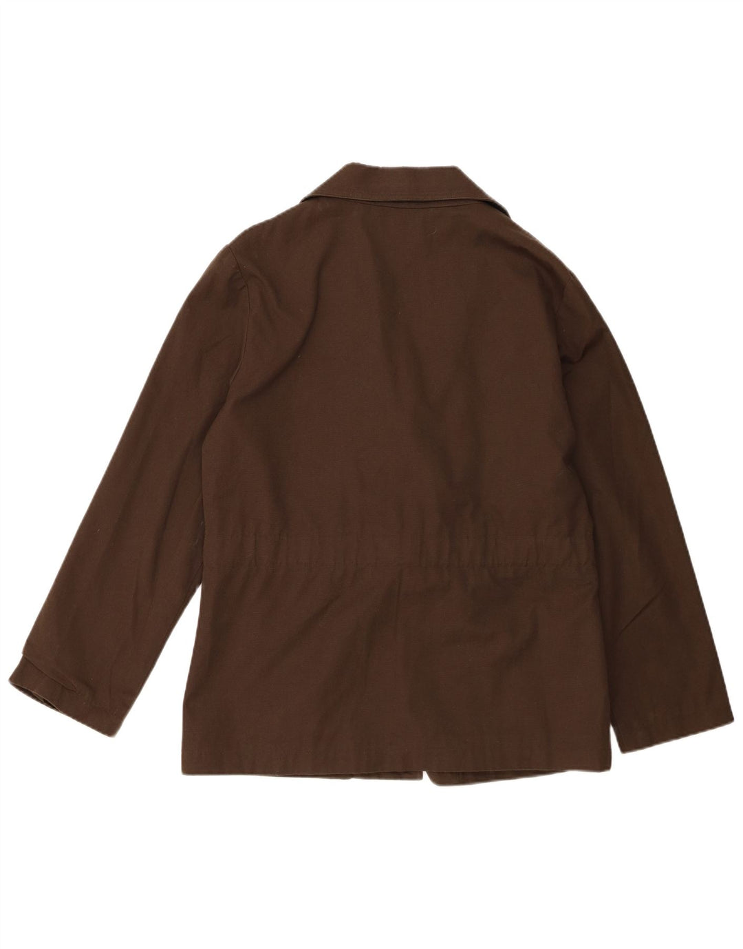 Sasha Womens Utility Jacket UK 14 Large Khaki Cotton