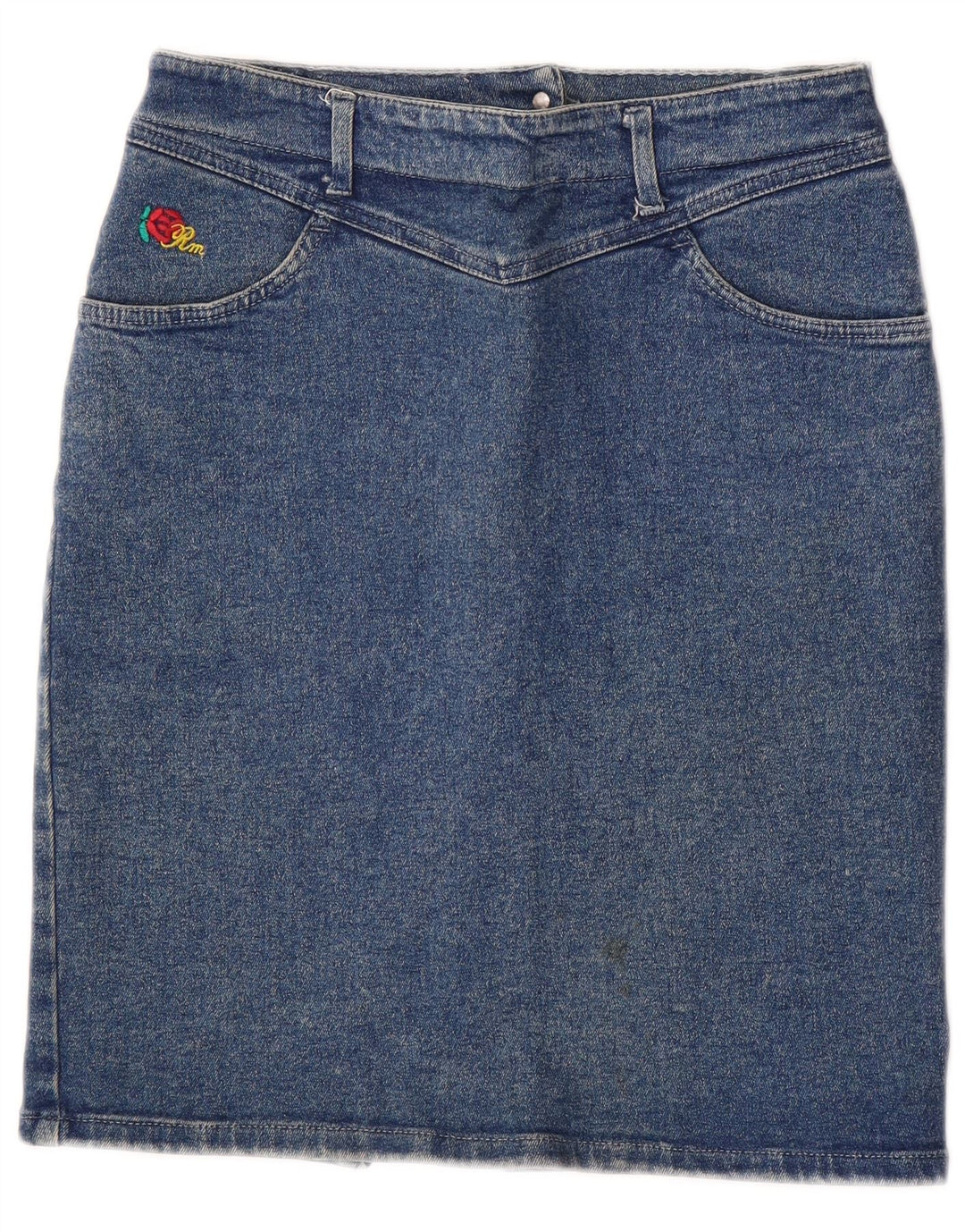 MASH Dame Denim Nederdel IT 42 Medium W32 Blå Bomuld