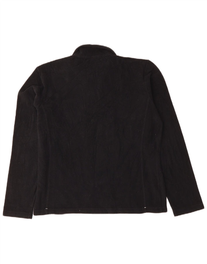CHAMPION Dame Fleece Jumper med lynlås DK 18 XL Sort Polyester