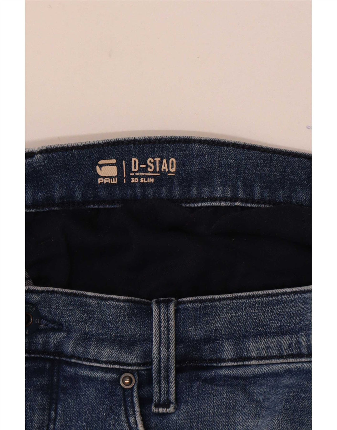 G-Star Herre Distressed Slim Jeans W34 L32 Blå