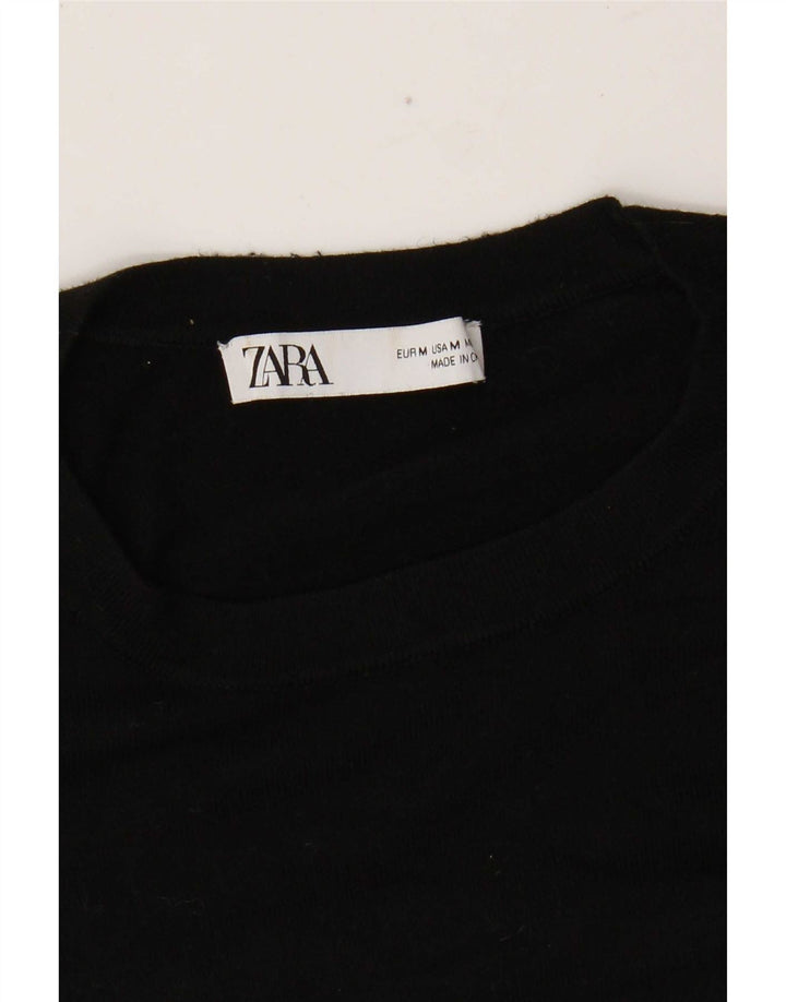 Zara Dame Jumper Sweater UK 12 Medium Sort