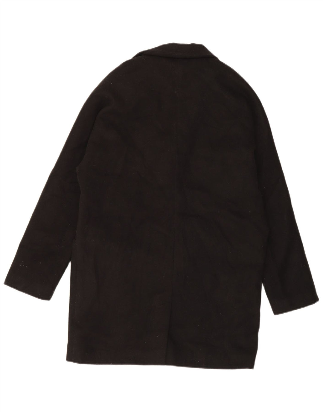 Topshop Dame Oversized Blazer Jacket UK 10 Small Black Polyester
