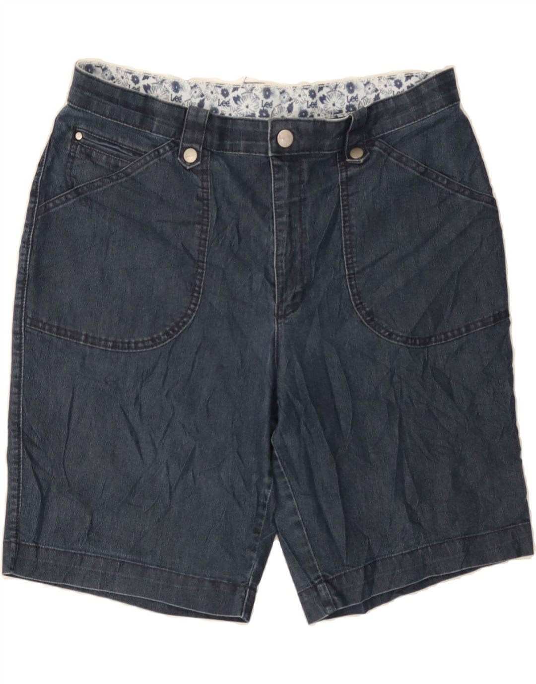 LEE Womens Denim Shorts US 16 2XL W36  Blue Cotton Vintage Lee and Second-Hand Lee from Messina Hembry 