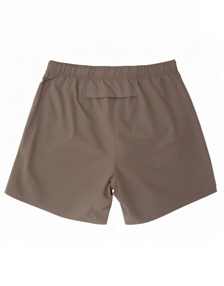 Nike Herre Dri Fit sportsshorts mellemgrå polyester